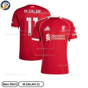 Lvr^_^pooI Home Men Football Shirt 202526 – M.SALAH 11-overview